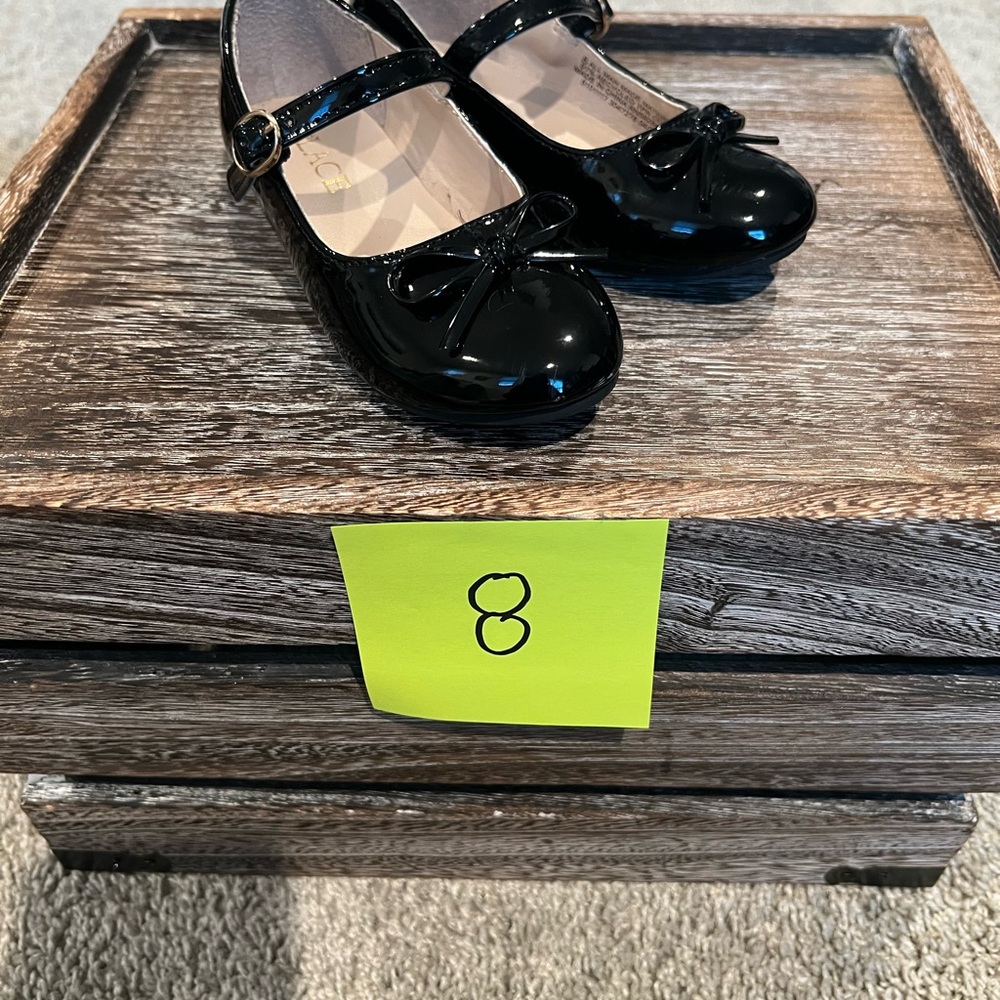 Black Kids Mary Jane Shoes